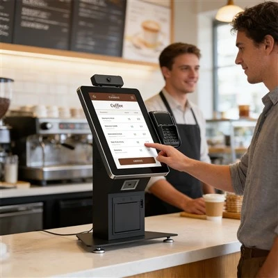 15.6 Inch Self Ordering Kiosk
