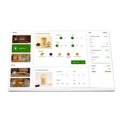 21.5 Inch Desktop Digital Menu Board